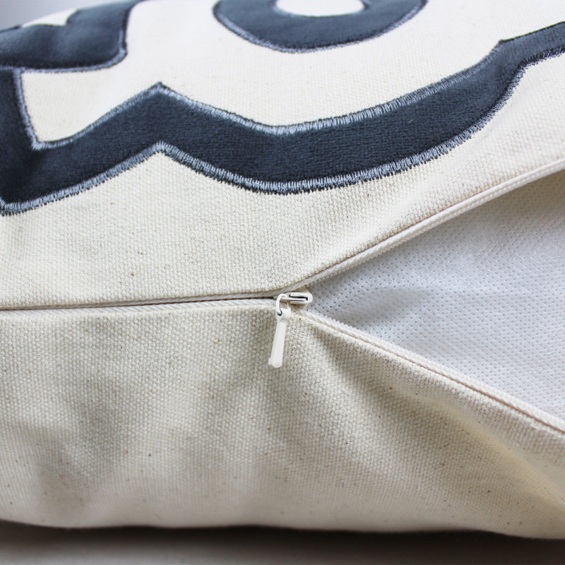 House of Hampton® Mcnair Geometric Cotton Indoor/Outdoor Throw Pillow